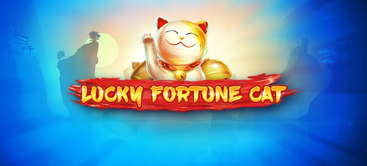 Slot Lucky Fortune Cat: A captivating slot game with lucky cats, gold coins, and fortune symbols set against a vibrant Asian-themed backdrop.